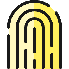 Touch Id Icon from Ultimate Colors Set