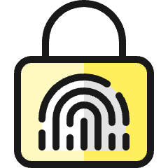 Touch Id Lock 1 Icon from Ultimate Colors Set