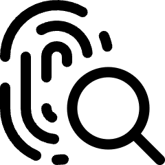 Touch Id Search Icon from Ultimate Regular Set