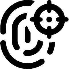 Touch Id Target Icon from Ultimate Bold Set