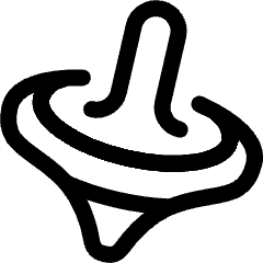 Baby Family Spinning Top Icon from Ultimate Regular Set