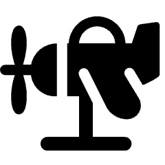 Playground Plane Icon from Ultimate Bold Set