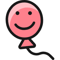 Toys Balloon Icon from Ultimate Colors Set