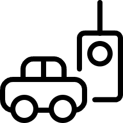 Toys Car Icon from Ultimate Light Set