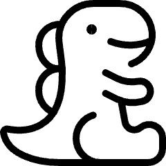 Toys Dinosaur Icon from Ultimate Light Set