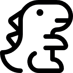 Toys Dinosaur Icon from Ultimate Regular Set