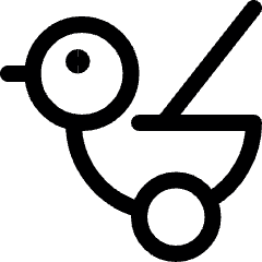 Toys Duck Icon from Ultimate Regular Set