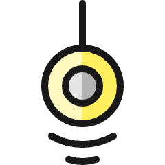 Toys Racquet Icon from Ultimate Colors Set