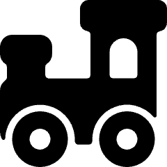 Toys Train Icon from Ultimate Bold Set