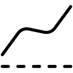 Baseline Chart Icon from Ultimate Light Set