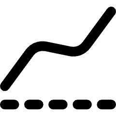 Baseline Chart Icon from Ultimate Bold Set