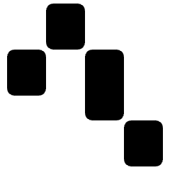 Line Break Chart Icon from Ultimate Bold Set