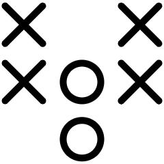 Point Figure Chart Icon from Ultimate Light Set