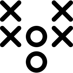 Point Figure Chart Icon from Ultimate Regular Set