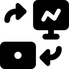 Trading Banknote Monitor Icon from Ultimate Bold Set