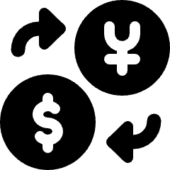 Trading Currency Exchange Icon from Ultimate Bold Set