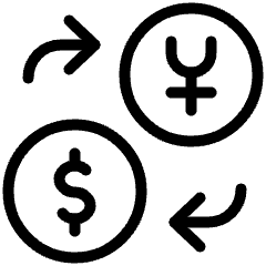 Trading Currency Exchange Icon from Ultimate Light Set