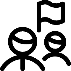 Trading Investor Flag Icon from Ultimate Regular Set
