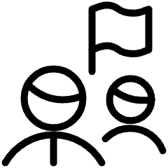 Trading Investor Flag Icon from Ultimate Light Set