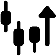 Trading Pattern Up Icon from Ultimate Bold Set