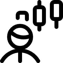 Trading Pattern User Icon from Ultimate Regular Set