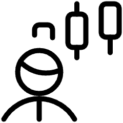 Trading Pattern User Icon from Ultimate Light Set