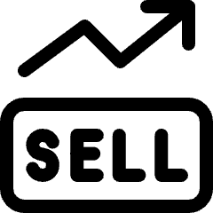 Trading Sell Icon from Ultimate Regular Set