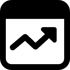 Trading Website Browser Icon from Ultimate Bold Set