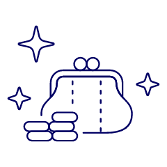 Wallet Coin Illustration from UX Line Set