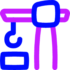 Crane Icon from Flex Neon Set