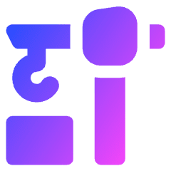Crane Icon from Core Gradient Set