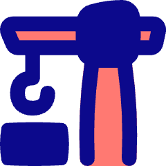 Crane Icon from Flex Pop Set