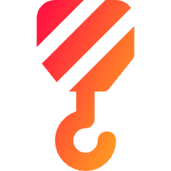 Crane Hook Icon from Core Gradient Set
