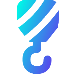 Crane Hook Icon from Flex Gradient Set