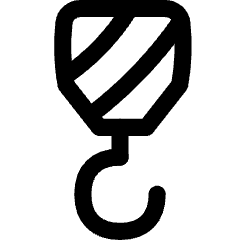 Crane Hook Icon from Flex Line Set