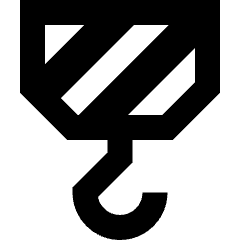 Crane Hook Icon from Sharp Remix Set