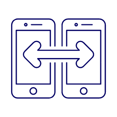 Data Sync Illustration from UX Line Set
