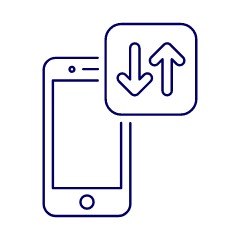 Data Transfer 2 Illustration from UX Line Set