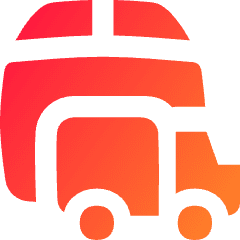 Delivery Truck Icon from Flex Gradient Set