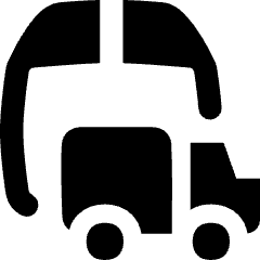 Delivery Truck Icon from Flex Remix Set