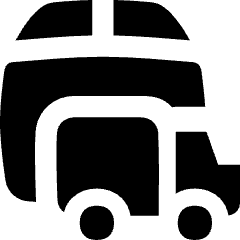 Delivery Truck Icon from Flex Solid Set