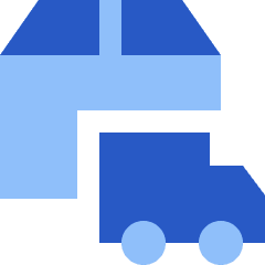 Delivery Truck Icon from Sharp Flat Set