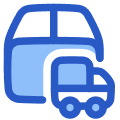 Delivery Truck Icon from Plump Duo Set