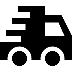 Fast Delivery Icon from Sharp Solid Set