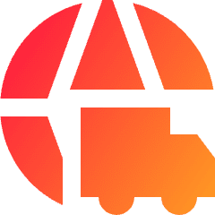 International Shipment Icon from Sharp Gradient Set