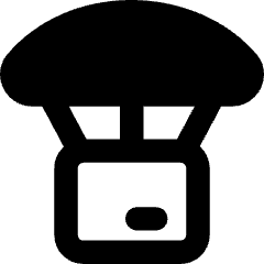 Parachute Drop Icon from Core Remix Set