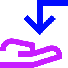 Recieve Icon from Sharp Neon Set