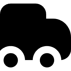 Shipping Truck Icon from Micro Solid Set