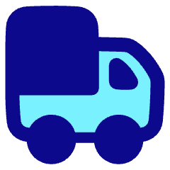 Shipping Truck Icon from Plump Pop Set