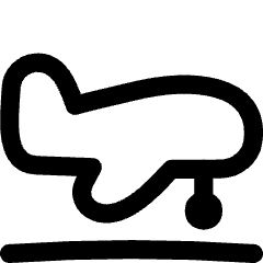 Transfer Air Plane Icon from Flex Line Set